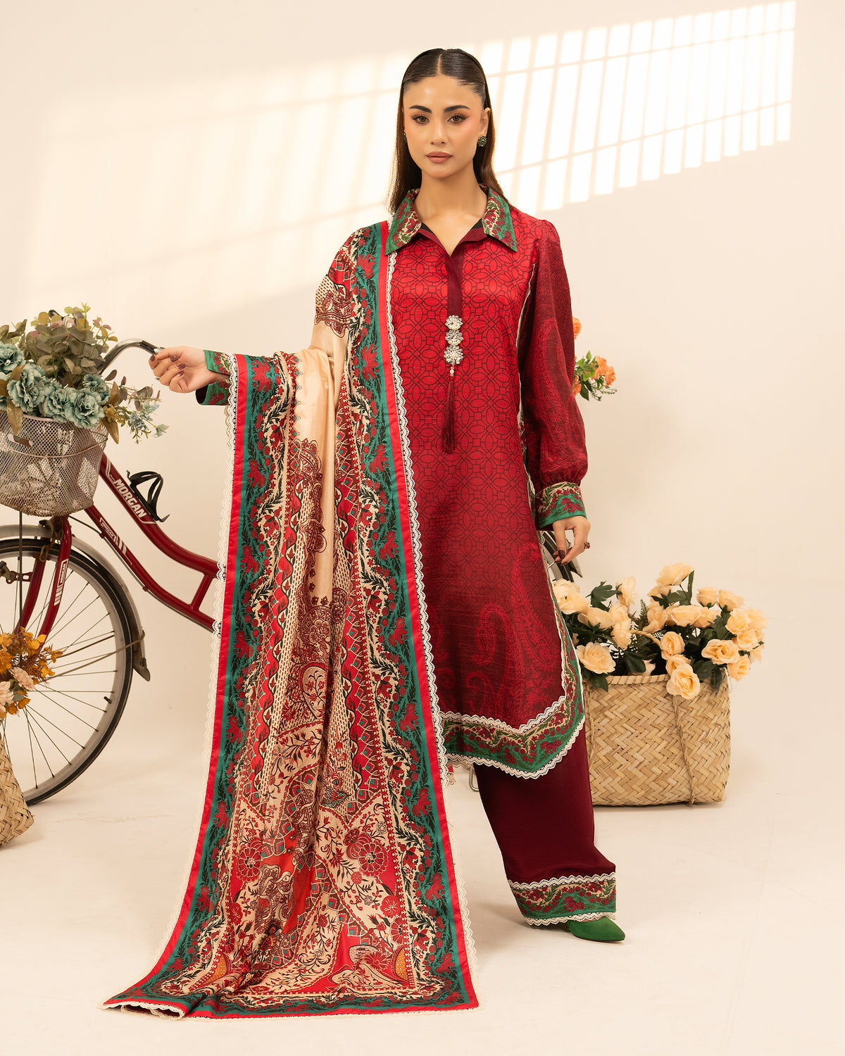 BURGUNDY  LOTUS